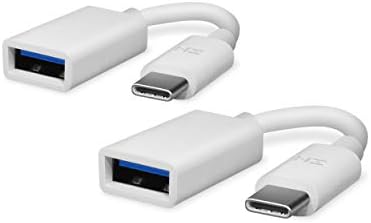 ZMI [2-Pack] USB-C OTG ל- USB מתאם נשי עבור MacBook 2015 או חדש יותר, MacBook Pro או חדש יותר, iPad